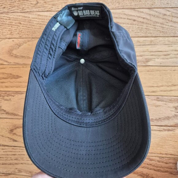 No Bad Ideas Bolt Tech Flexfit Hat Blk - Picture 7 of 10
